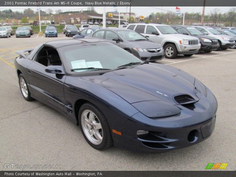 Front 3/4 View of 2001 Firebird Trans Am WS-6 Coupe