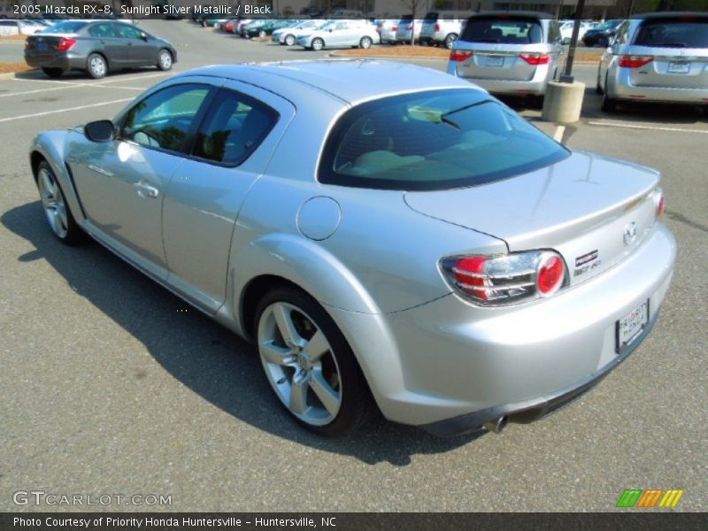 Sunlight Silver Metallic / Black 2005 Mazda RX-8