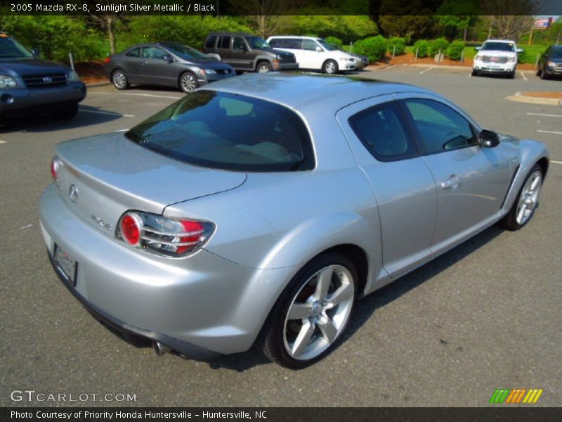 Sunlight Silver Metallic / Black 2005 Mazda RX-8
