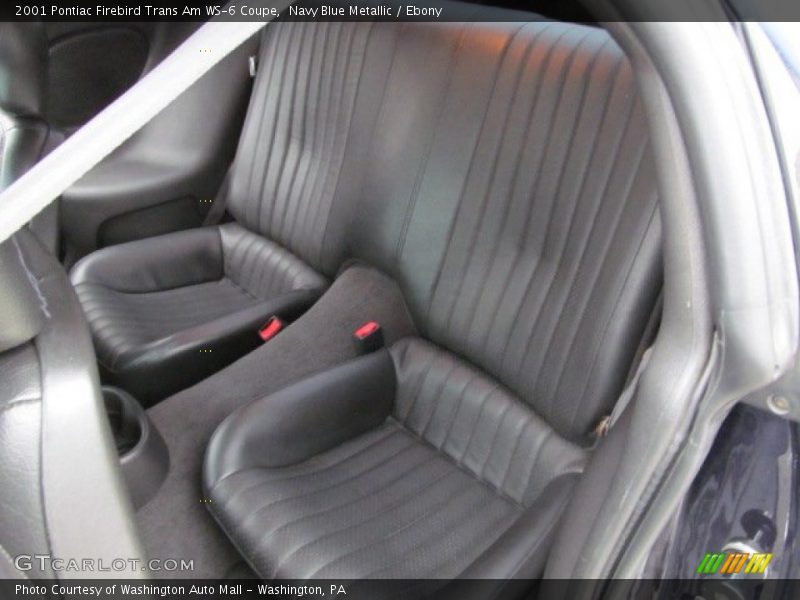  2001 Firebird Trans Am WS-6 Coupe Ebony Interior