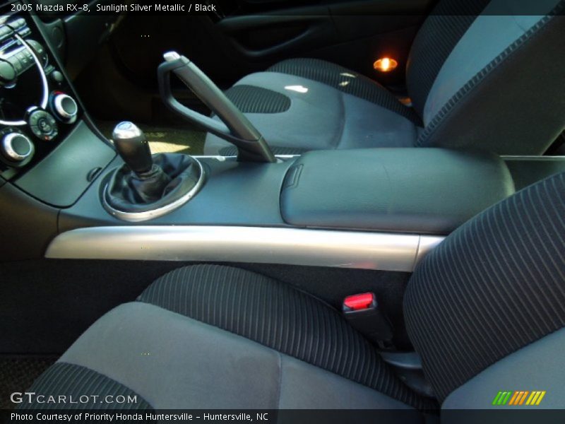 Sunlight Silver Metallic / Black 2005 Mazda RX-8