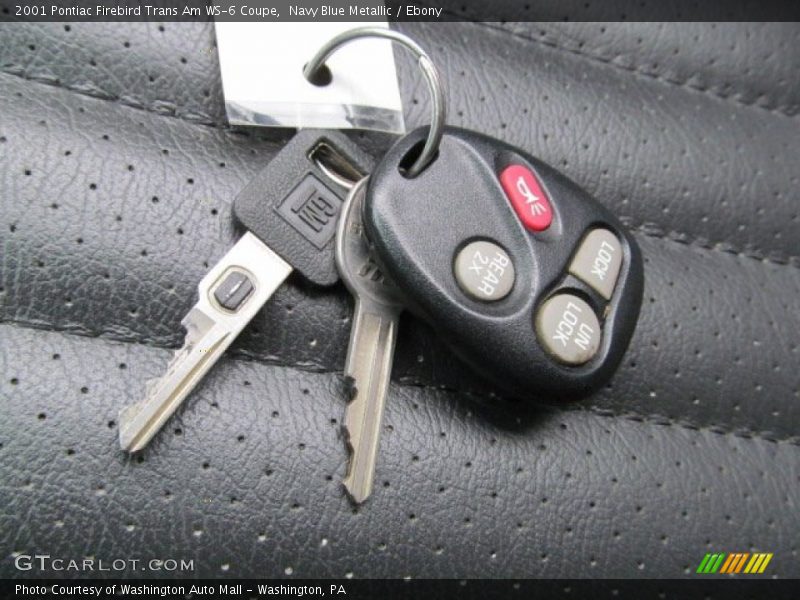 Keys of 2001 Firebird Trans Am WS-6 Coupe