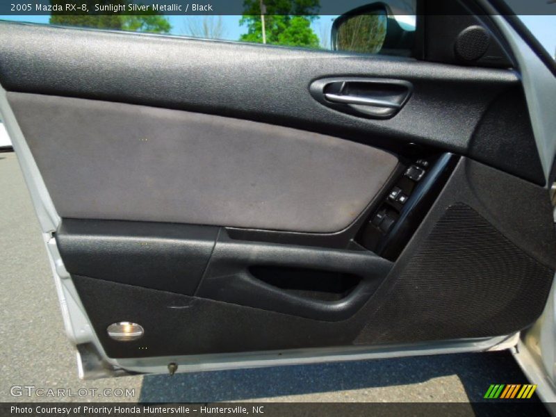 Sunlight Silver Metallic / Black 2005 Mazda RX-8