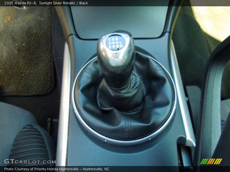 Sunlight Silver Metallic / Black 2005 Mazda RX-8