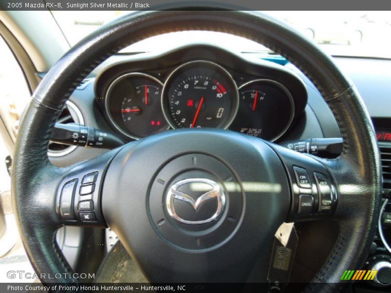 Sunlight Silver Metallic / Black 2005 Mazda RX-8