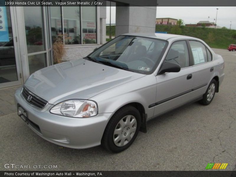 Vogue Silver Metallic / Gray 1999 Honda Civic LX Sedan