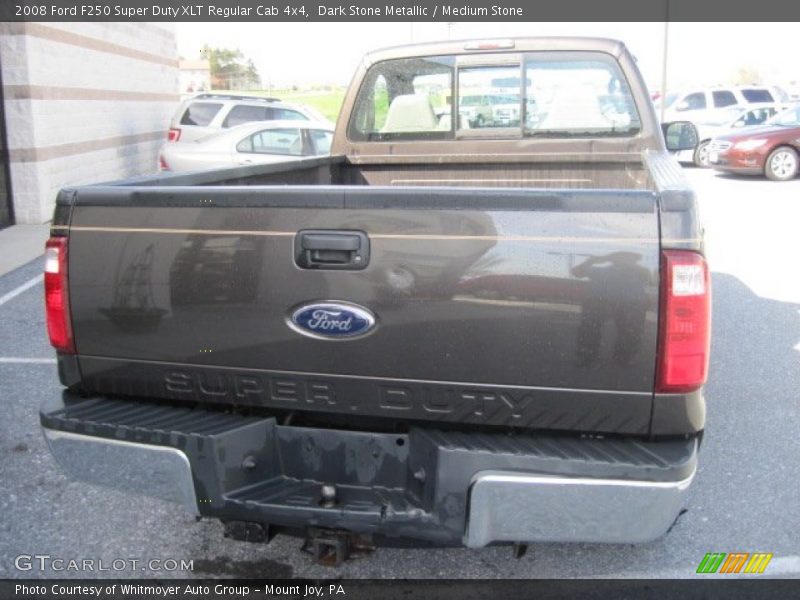 Dark Stone Metallic / Medium Stone 2008 Ford F250 Super Duty XLT Regular Cab 4x4