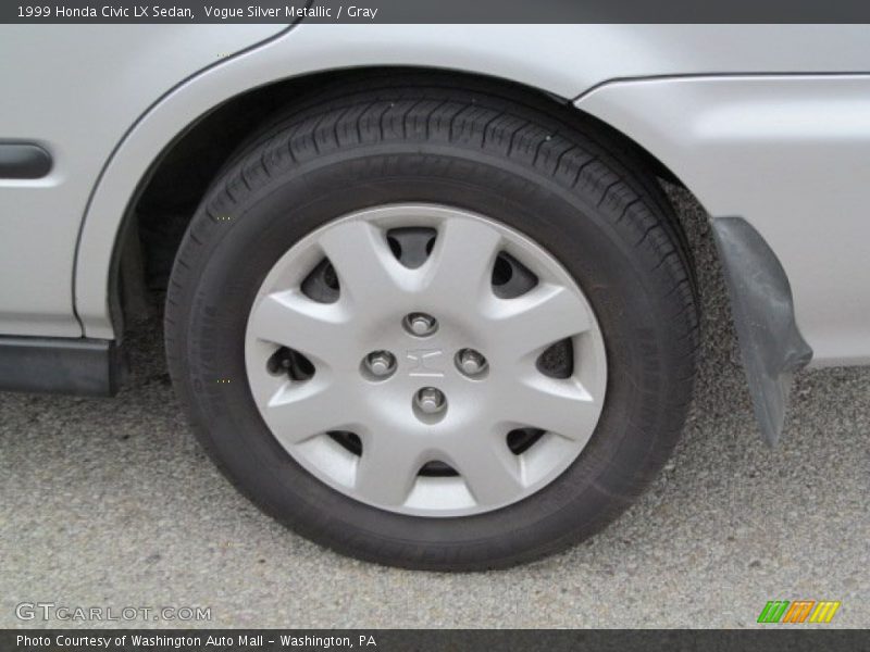 Vogue Silver Metallic / Gray 1999 Honda Civic LX Sedan