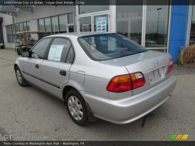 Vogue Silver Metallic / Gray 1999 Honda Civic LX Sedan