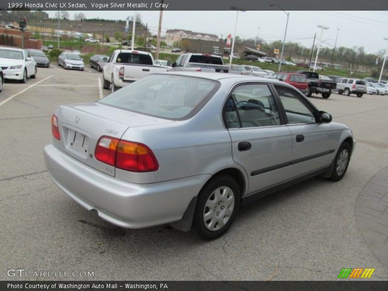 Vogue Silver Metallic / Gray 1999 Honda Civic LX Sedan