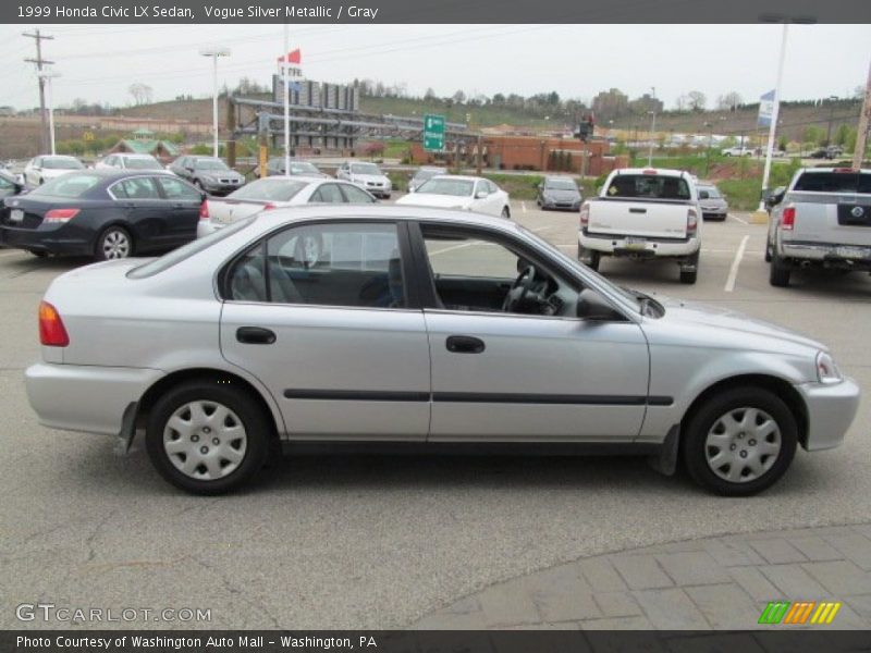 Vogue Silver Metallic / Gray 1999 Honda Civic LX Sedan