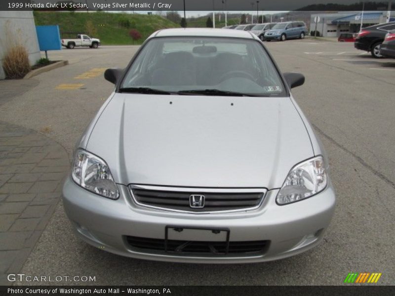 Vogue Silver Metallic / Gray 1999 Honda Civic LX Sedan