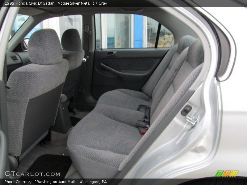 Vogue Silver Metallic / Gray 1999 Honda Civic LX Sedan
