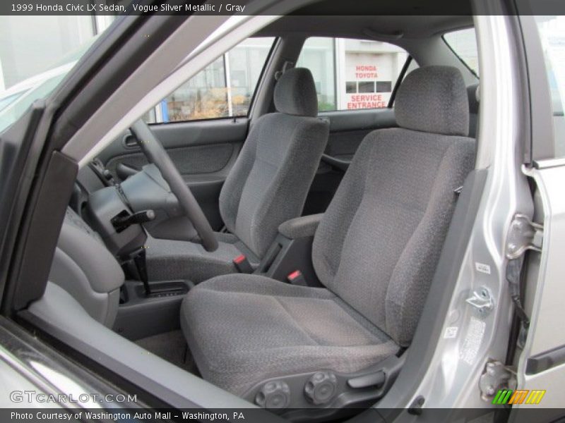 Vogue Silver Metallic / Gray 1999 Honda Civic LX Sedan
