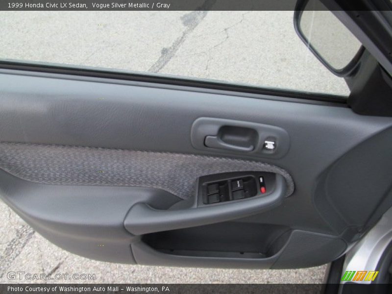 Vogue Silver Metallic / Gray 1999 Honda Civic LX Sedan