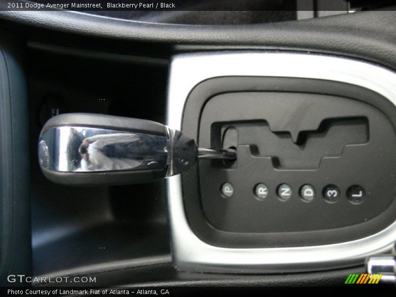 Blackberry Pearl / Black 2011 Dodge Avenger Mainstreet