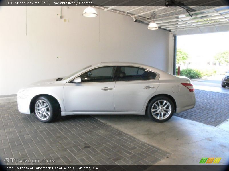 Radiant Silver / Charcoal 2010 Nissan Maxima 3.5 S