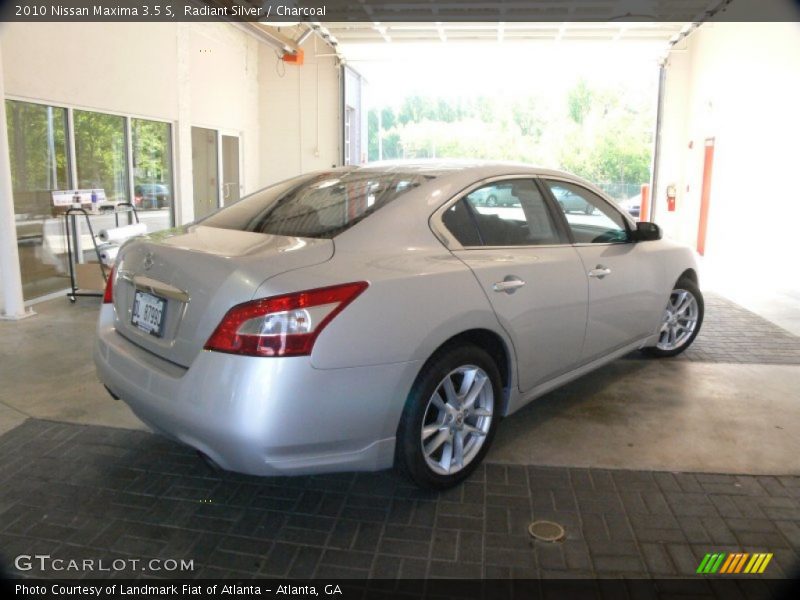 Radiant Silver / Charcoal 2010 Nissan Maxima 3.5 S