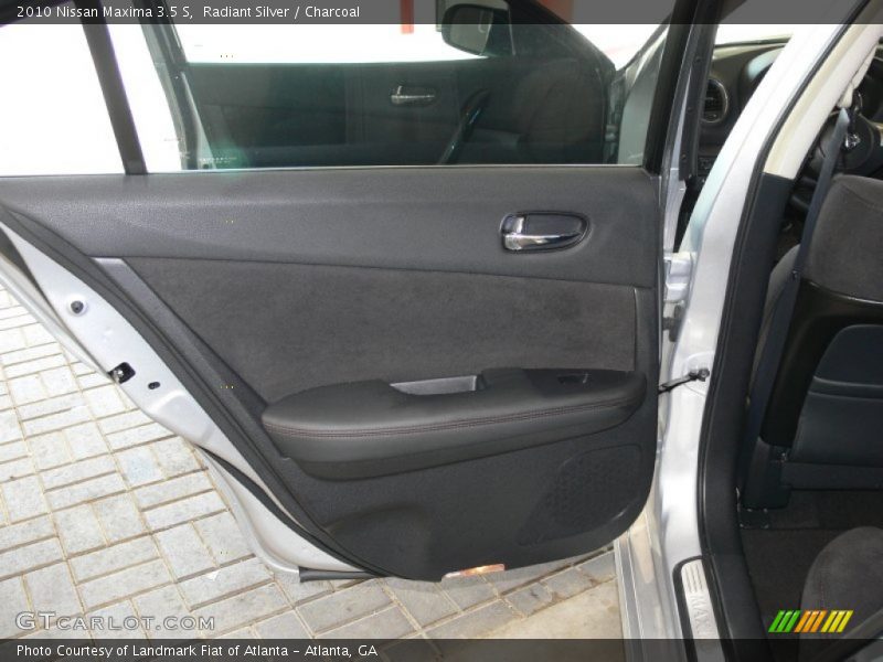 Radiant Silver / Charcoal 2010 Nissan Maxima 3.5 S