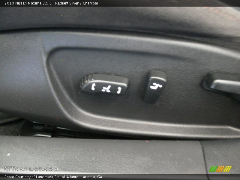 Radiant Silver / Charcoal 2010 Nissan Maxima 3.5 S