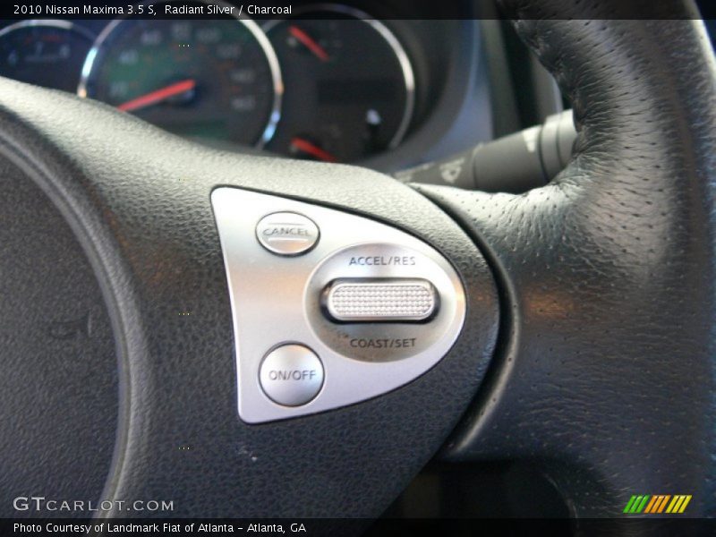 Radiant Silver / Charcoal 2010 Nissan Maxima 3.5 S