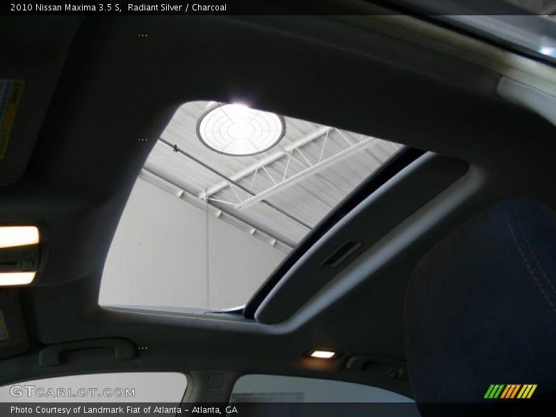Radiant Silver / Charcoal 2010 Nissan Maxima 3.5 S