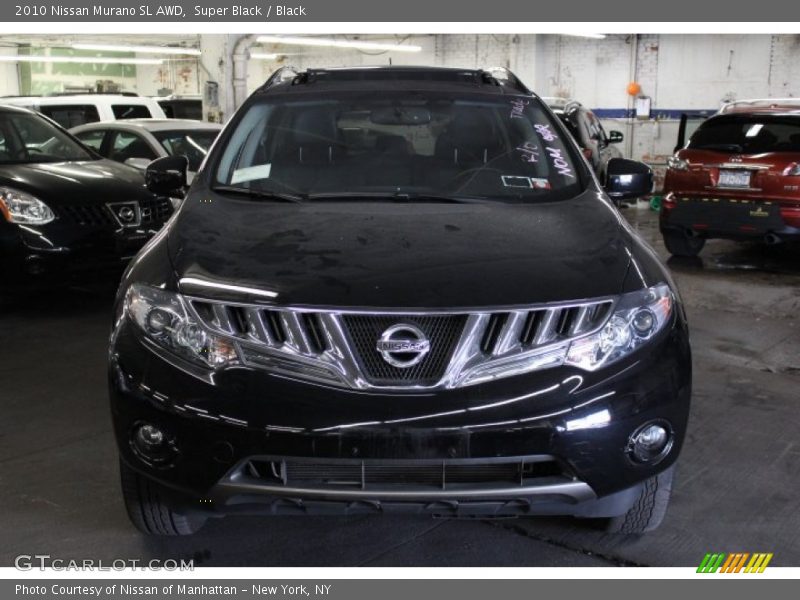 Super Black / Black 2010 Nissan Murano SL AWD