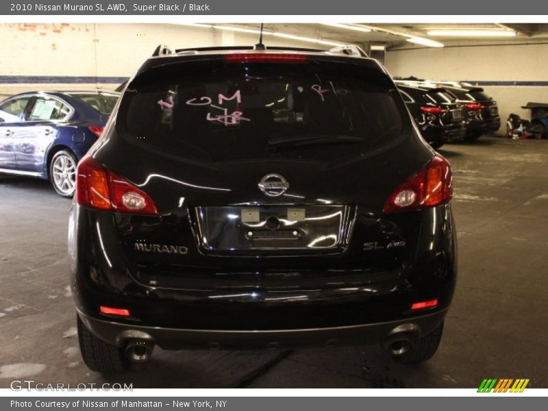 Super Black / Black 2010 Nissan Murano SL AWD