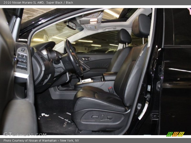 Super Black / Black 2010 Nissan Murano SL AWD