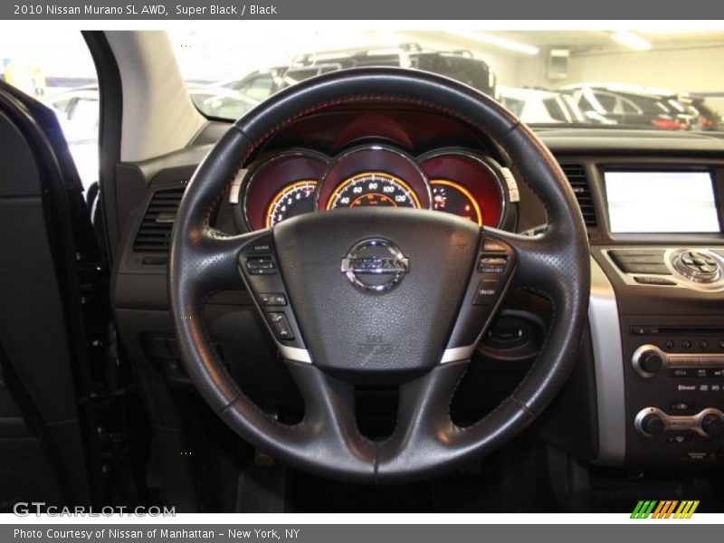 Super Black / Black 2010 Nissan Murano SL AWD