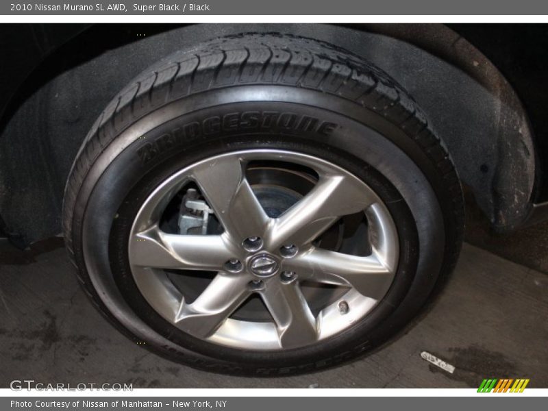 Super Black / Black 2010 Nissan Murano SL AWD