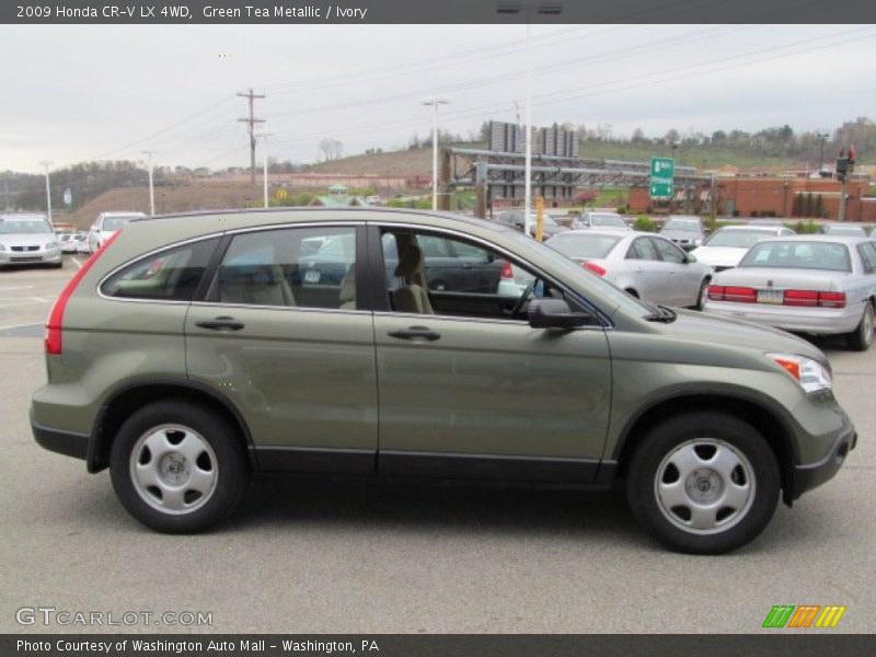 Green Tea Metallic / Ivory 2009 Honda CR-V LX 4WD