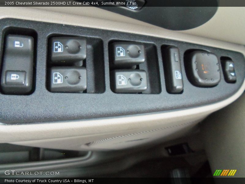 Summit White / Tan 2005 Chevrolet Silverado 2500HD LT Crew Cab 4x4