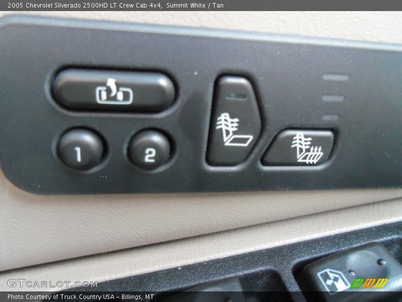 Summit White / Tan 2005 Chevrolet Silverado 2500HD LT Crew Cab 4x4