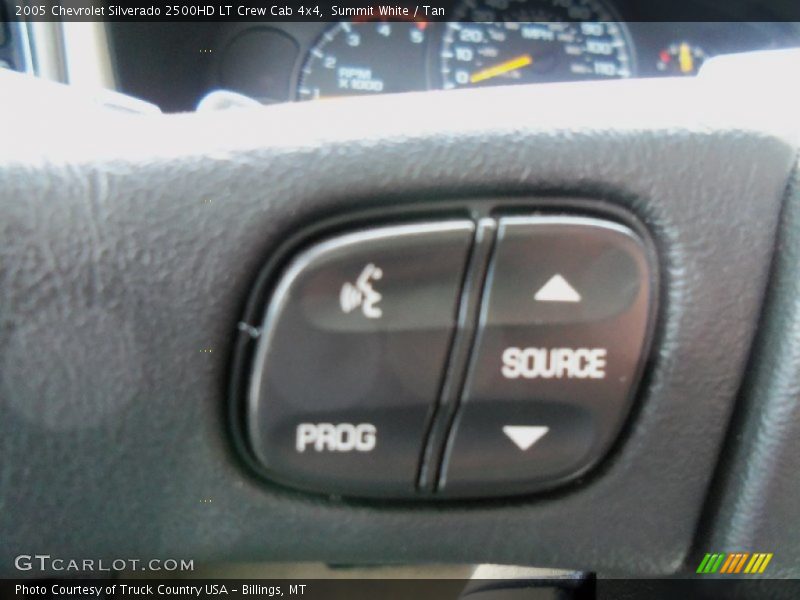 Summit White / Tan 2005 Chevrolet Silverado 2500HD LT Crew Cab 4x4