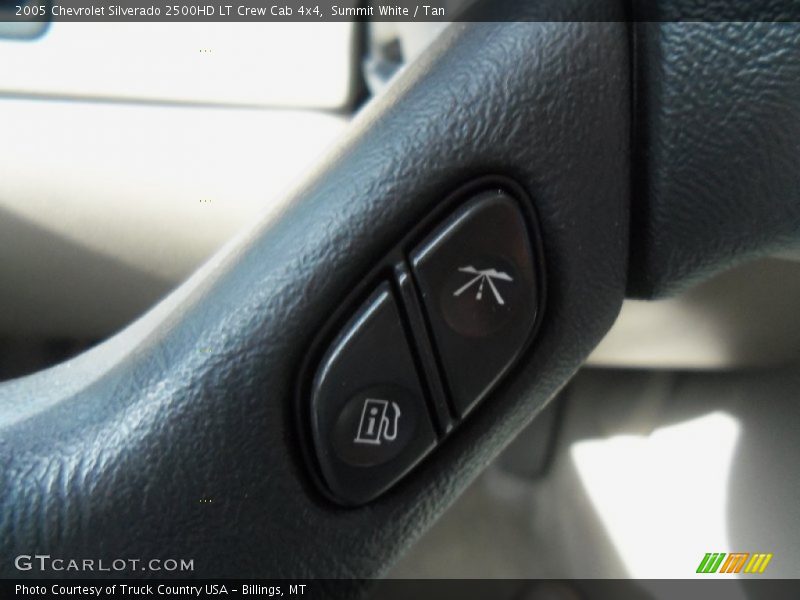 Summit White / Tan 2005 Chevrolet Silverado 2500HD LT Crew Cab 4x4
