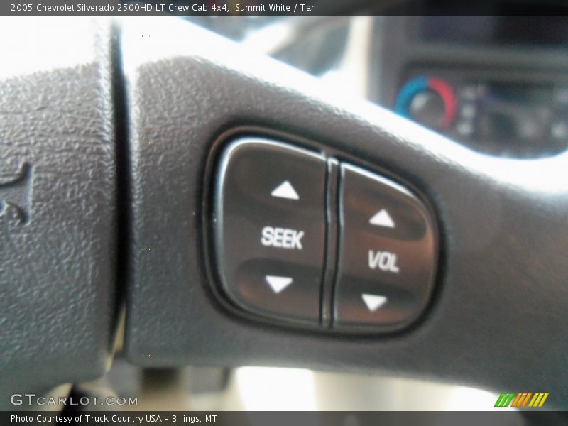 Summit White / Tan 2005 Chevrolet Silverado 2500HD LT Crew Cab 4x4