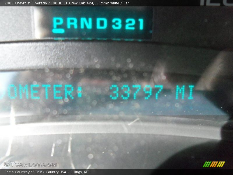 Summit White / Tan 2005 Chevrolet Silverado 2500HD LT Crew Cab 4x4
