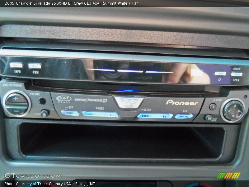 Summit White / Tan 2005 Chevrolet Silverado 2500HD LT Crew Cab 4x4