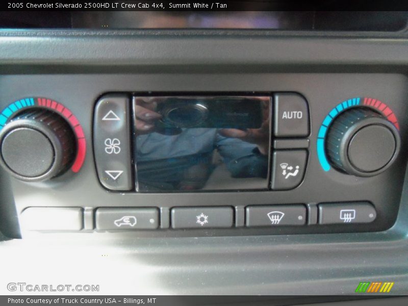 Summit White / Tan 2005 Chevrolet Silverado 2500HD LT Crew Cab 4x4