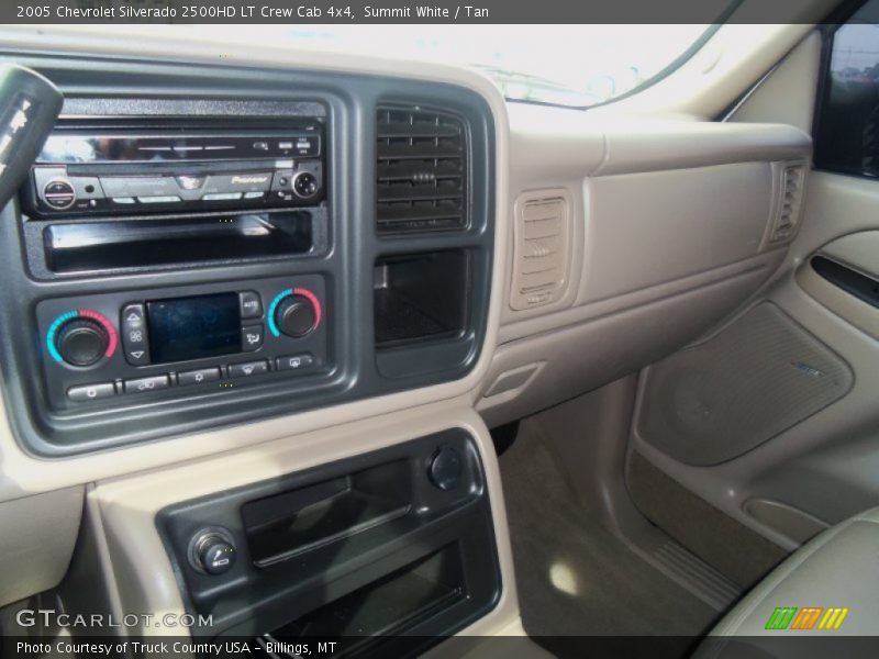 Summit White / Tan 2005 Chevrolet Silverado 2500HD LT Crew Cab 4x4
