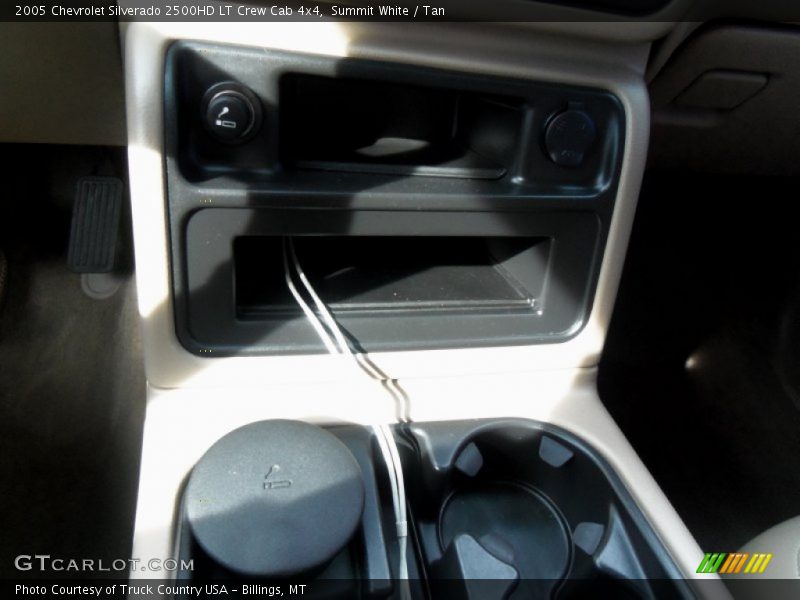 Summit White / Tan 2005 Chevrolet Silverado 2500HD LT Crew Cab 4x4