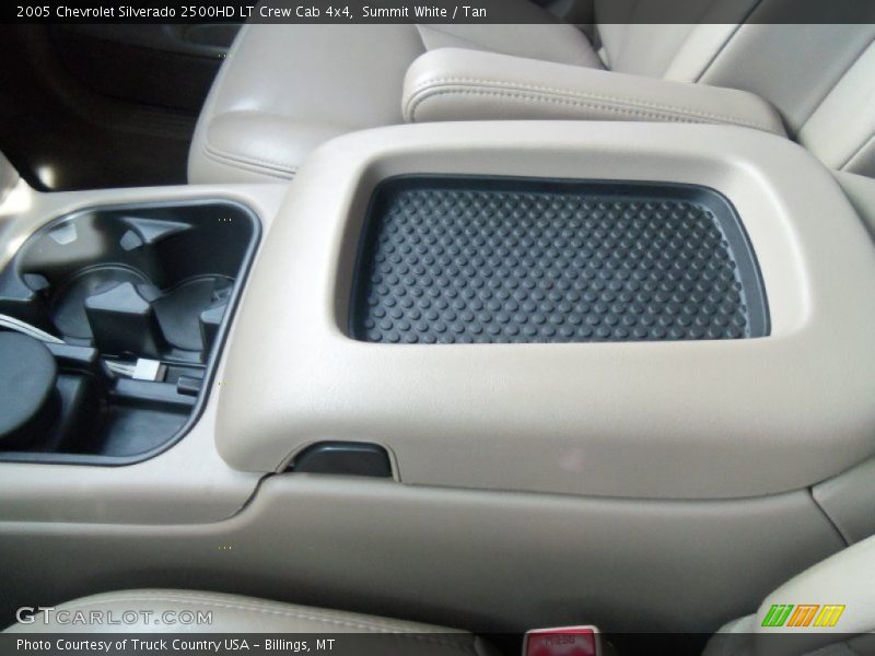 Summit White / Tan 2005 Chevrolet Silverado 2500HD LT Crew Cab 4x4