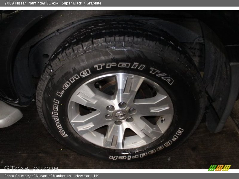 Super Black / Graphite 2009 Nissan Pathfinder SE 4x4