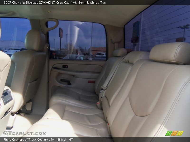 Summit White / Tan 2005 Chevrolet Silverado 2500HD LT Crew Cab 4x4