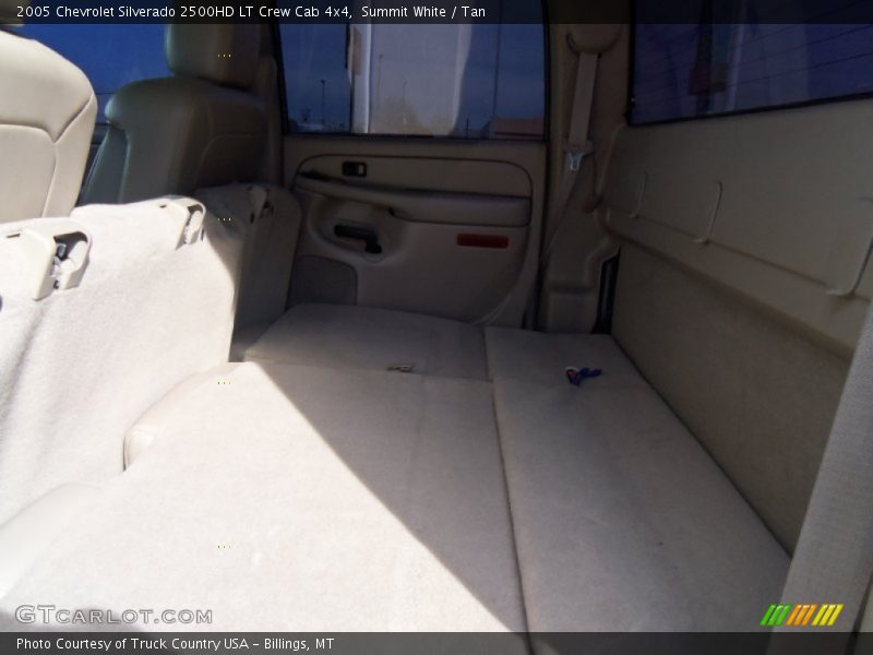 Summit White / Tan 2005 Chevrolet Silverado 2500HD LT Crew Cab 4x4