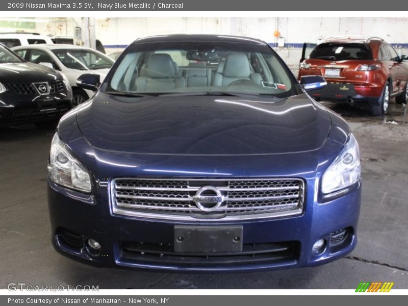 Navy Blue Metallic / Charcoal 2009 Nissan Maxima 3.5 SV