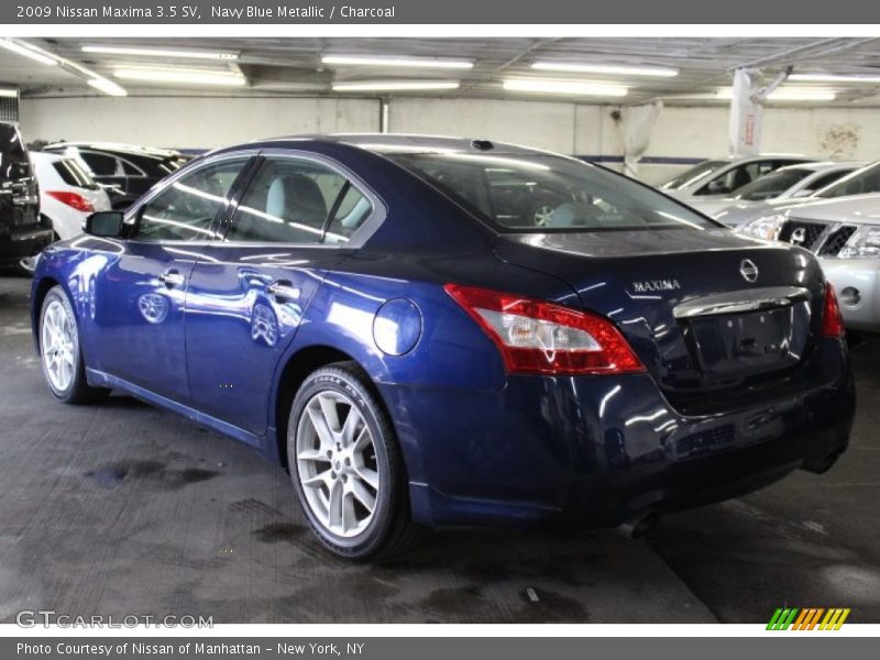 Navy Blue Metallic / Charcoal 2009 Nissan Maxima 3.5 SV