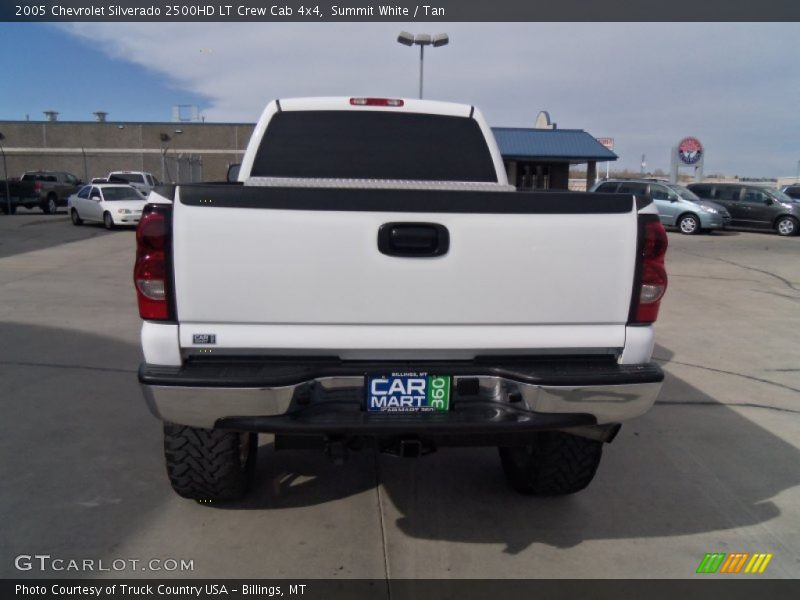 Summit White / Tan 2005 Chevrolet Silverado 2500HD LT Crew Cab 4x4