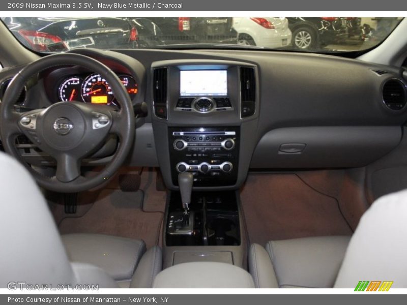 Navy Blue Metallic / Charcoal 2009 Nissan Maxima 3.5 SV